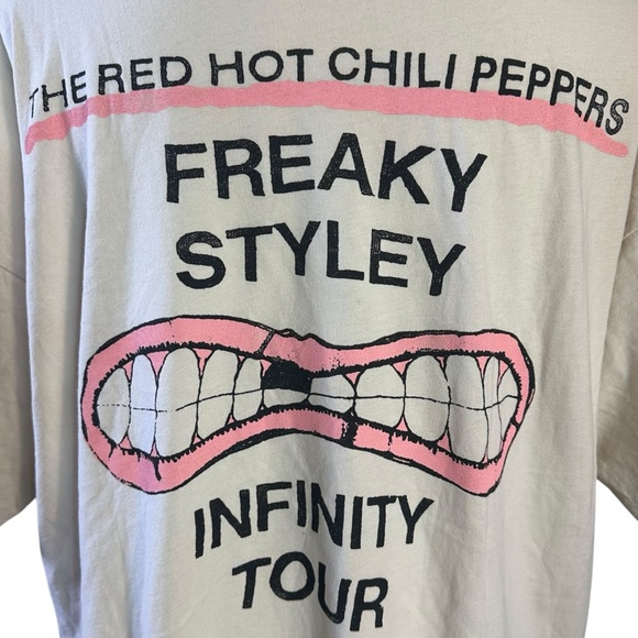 Daydreamer Red Hot Chili Peppers Freaky Style Merch Graphic Band Tee T Shirt Med - Picture 8 of 15